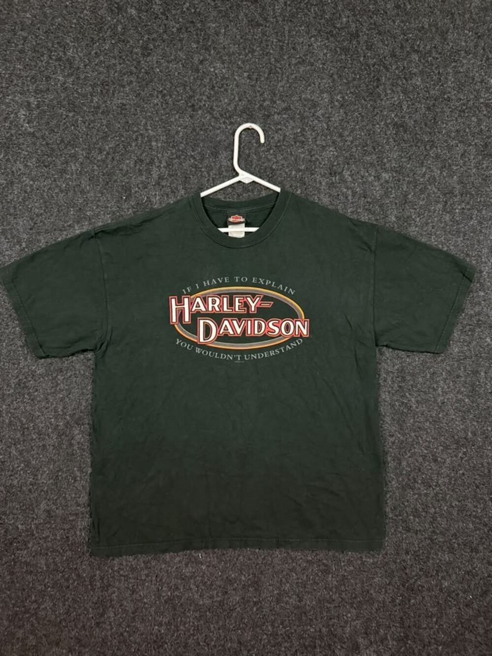Harley-Davidson Fairbanks Alaska 2005 T-Shirt Men's XL Black Made USA